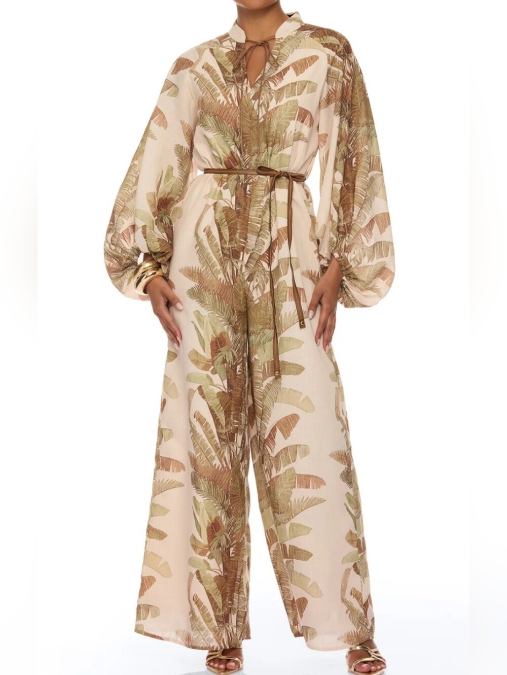 Oversized Wide-Leg Jumpsuit